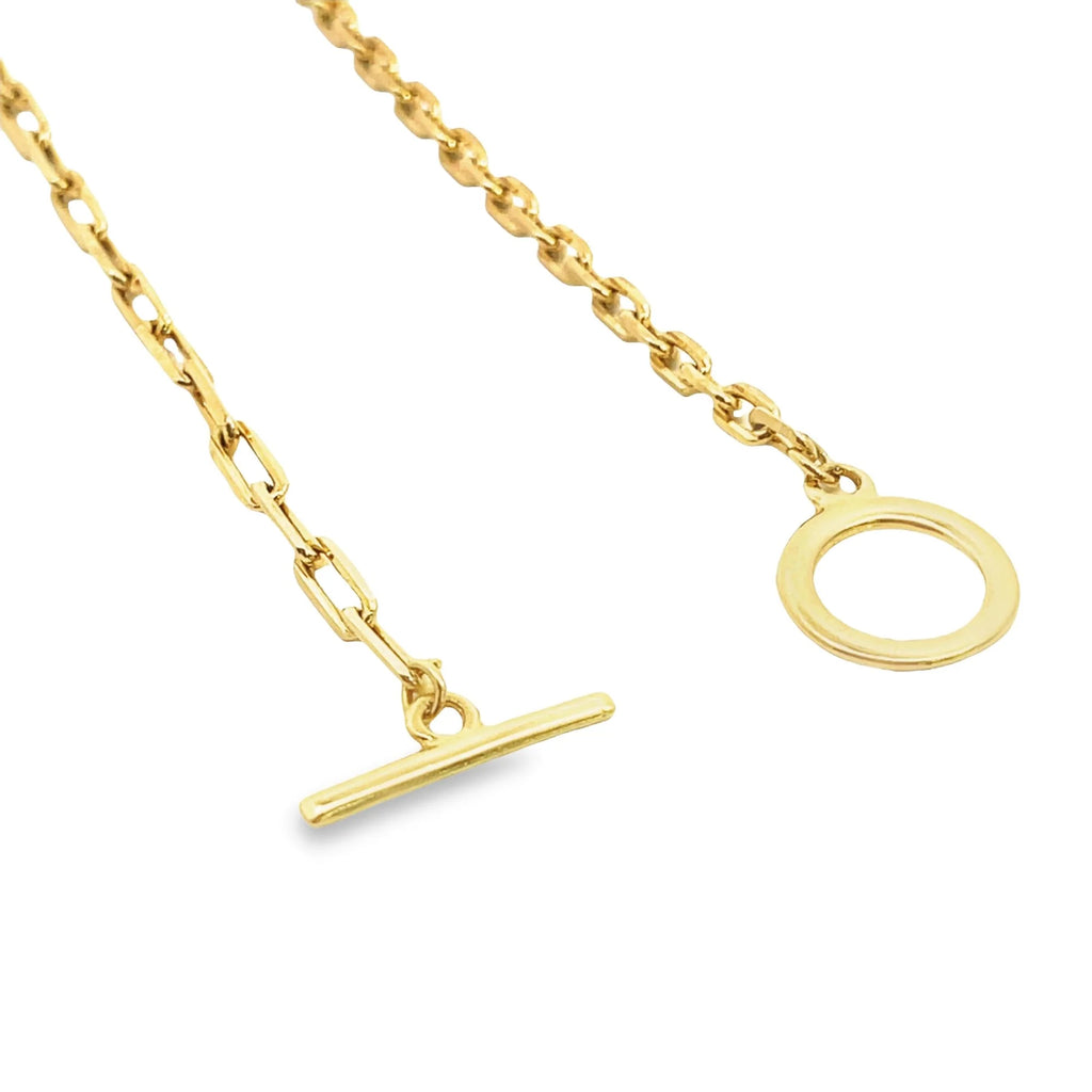 Gold Lock Necklace