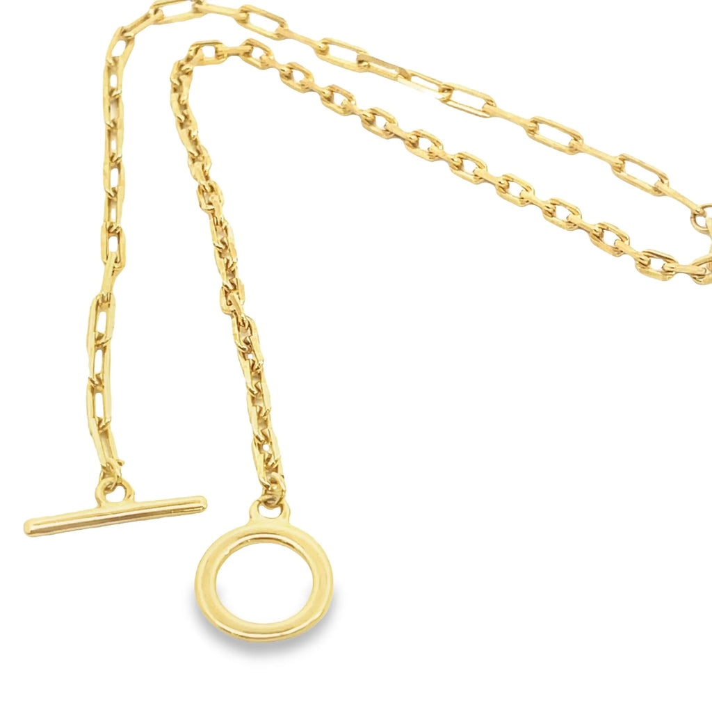 Gold Lock Necklace